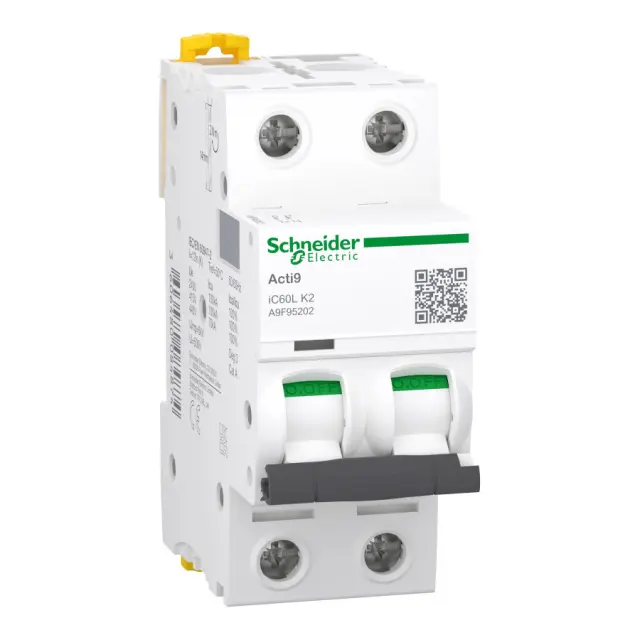 Miniature circuit breaker Acti9 iC60L 2P 2A curve K