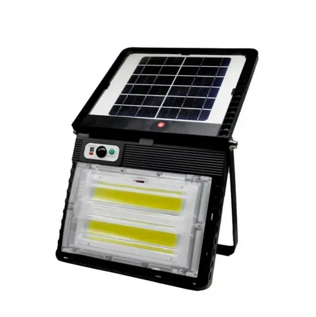 Ηλιακός προβολέας με τηλεχειριστήριο Solar W784-2 – Solar panel wall lamp