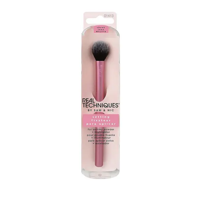 Real Techniques Setting Brush Πινέλο για Εφαρμογή Πούδρας & Highlighter 1τμχ