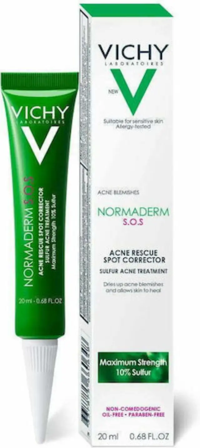Vichy Normaderm S.O.S Sulphur Anti-Spot Paste Πάστα με Θείο 20ml