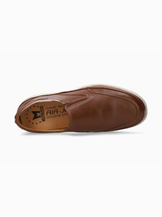 Mephisto Μοκασίνια-Loafers Ανδρικό δέρμα Καφέ MEP/TWAIN HAZELNUT 3