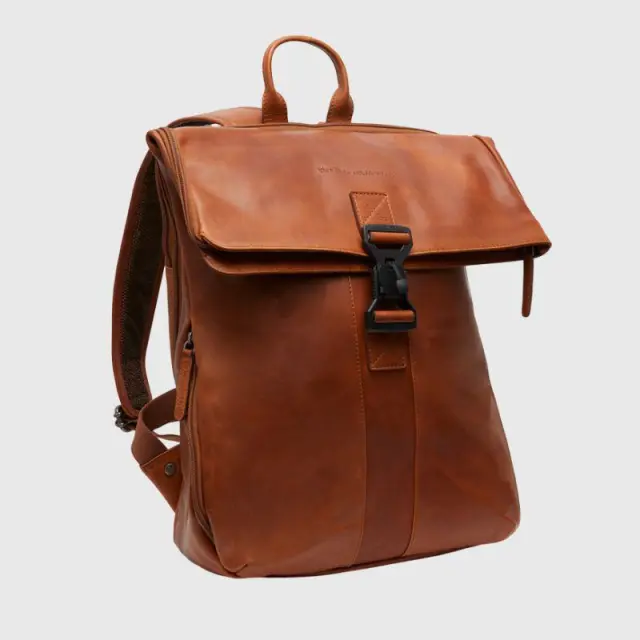 Δερμάτινο Σακίδιο Πλάτης Chesterfield Savona C58.032231 Ταμπά - ONESIZE
