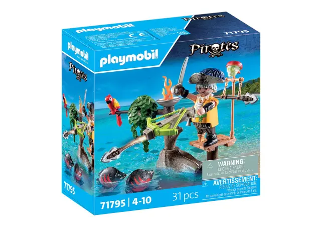 Playmobil Pirates Πειρατής με βαλίστρα / 71795 (Playmobil)