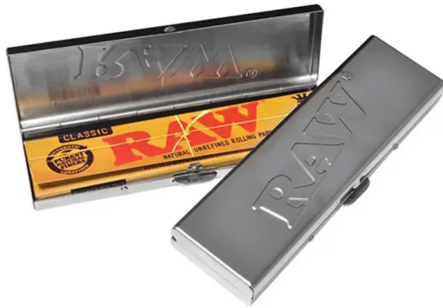 RAW Steel Tin Θήκη για Χαρτάκια KS