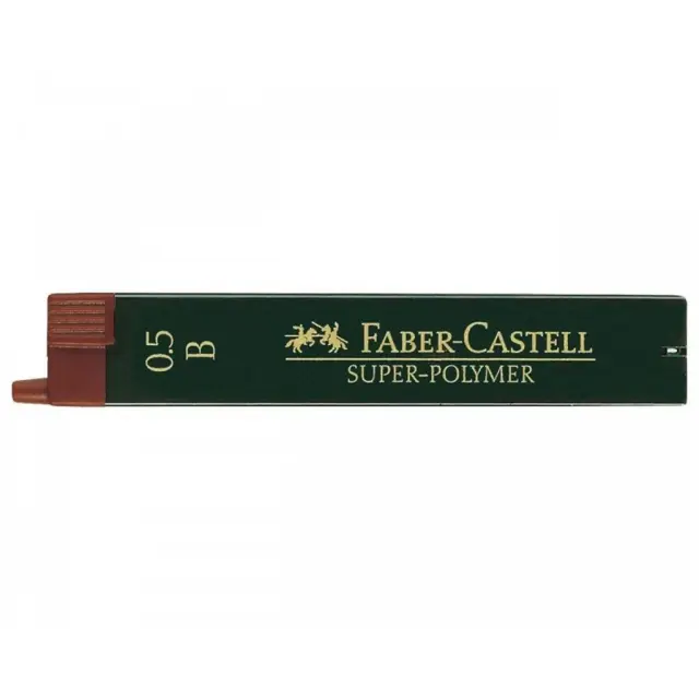 Μύτες για Μηχανικό Μολύβι Faber Castell 0.5mm B Super Polymer 12Τεμ 120501 (Faber Castell)
