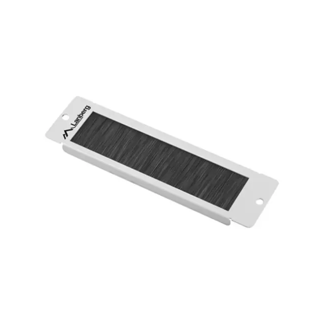 Lanberg 10" Cable Entry Brush Panel Gray (AK-1104-S)