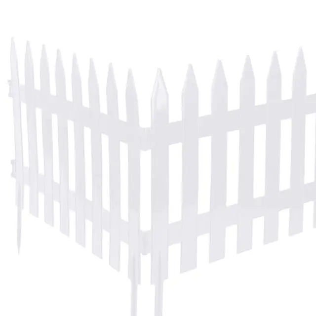 Prosperplast IPLSU2-S449 Φράχτης κήπου πλαστικός Garden Classic 3,60m x 52Υcm (6τμχ) Λευκό / 103772 3