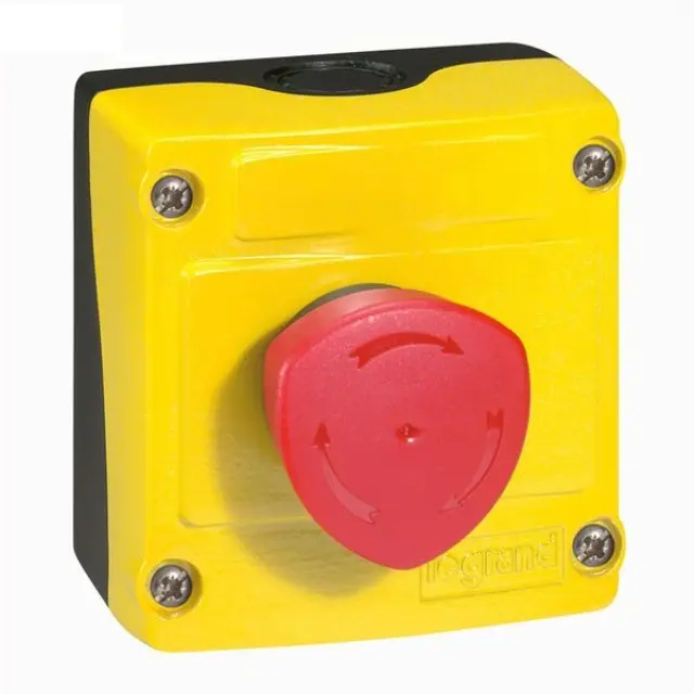 ENCL P-TURN 40 RED FR +NC