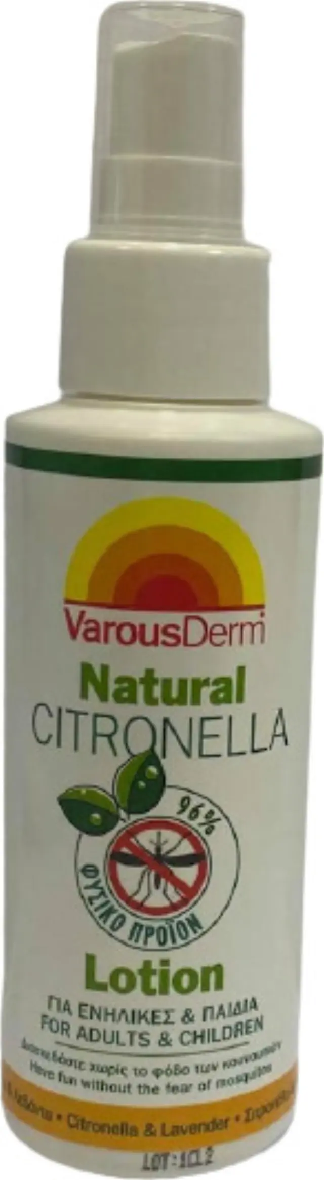 VarousDerm Natural Cintronella Lotion 100ml