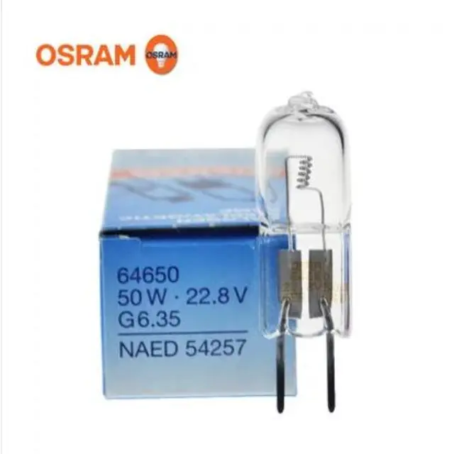 Low-voltage halogen lamps without reflector OSRAM 64650 50W 22,8V G6.35