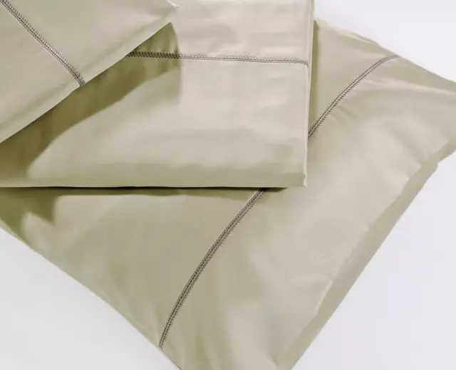 Σετ σεντόνια μονόχρωμα βαμβακοσατέν 250/4 Linen King σετ 280x290