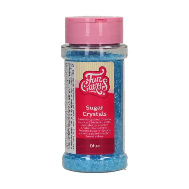 Funcakes Κρυσταλλική Ζάχαρη - Μπλε - 80γρ.