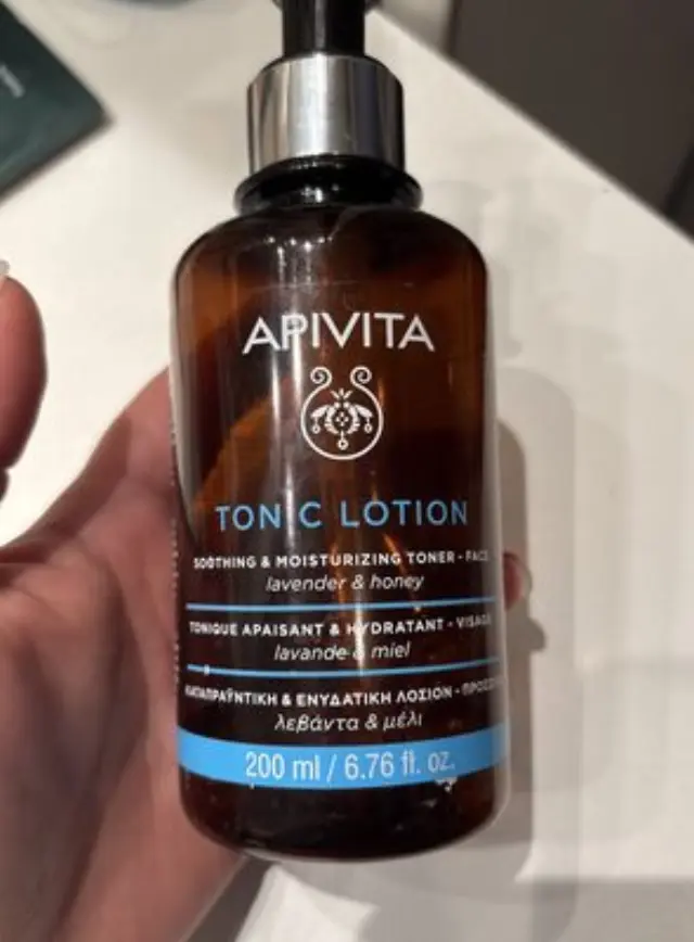 Apivita Tonic Lotion Soothing & Moisturizing Toner Face with Lavender & Honey Καταπραϋντική & Ενυδατική Λοσιόν Για Το Πρόσωπο Με Λεβάντα & Μέλι, 200ml