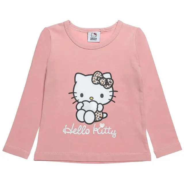 Μπλούζα Hello Kitty με μεταλλιζέ λεπτομέρειες