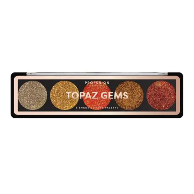 Profusion Παλέτα Σκιών 5 Αποχρώσεις | Απόχρωση Topaz Gems