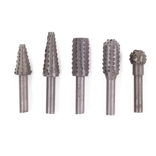 Drill grater set 5 pieces