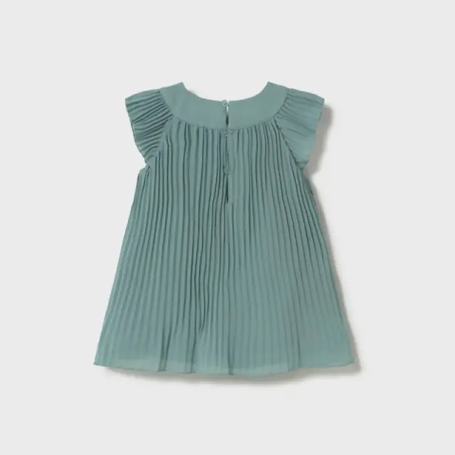 Baby 6 μηνών έως 4 ετών Φόρεμα πλισέ μέντα 3