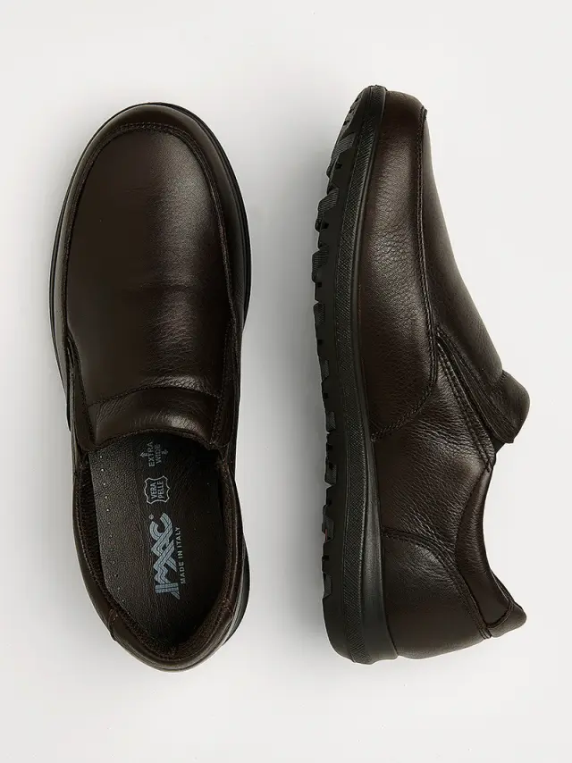 Imac Μοκασίνια-Loafers Ανδρικό δέρμα Καφέ IMA/451340 COFFEE 3