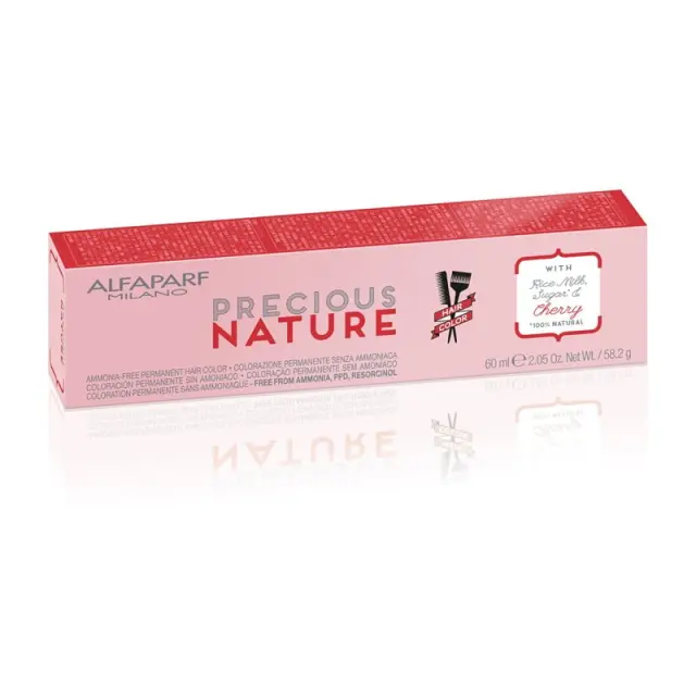 Alfaparf Precious Nature Hair Color 6.66 Dark Intense Red Blonde 60ml - (μόνιμη βαφή χωρίς αμμωνία σκούρο ξανθό κόκκινο έντονο)