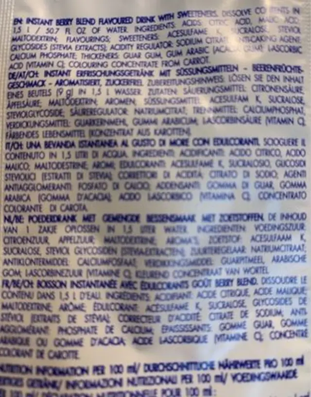 BOLERO Ice Tea Ροδάκινο - Χυμός Σε Σκόνη για 1,5LT (Κουτί των 12) 9gr 2