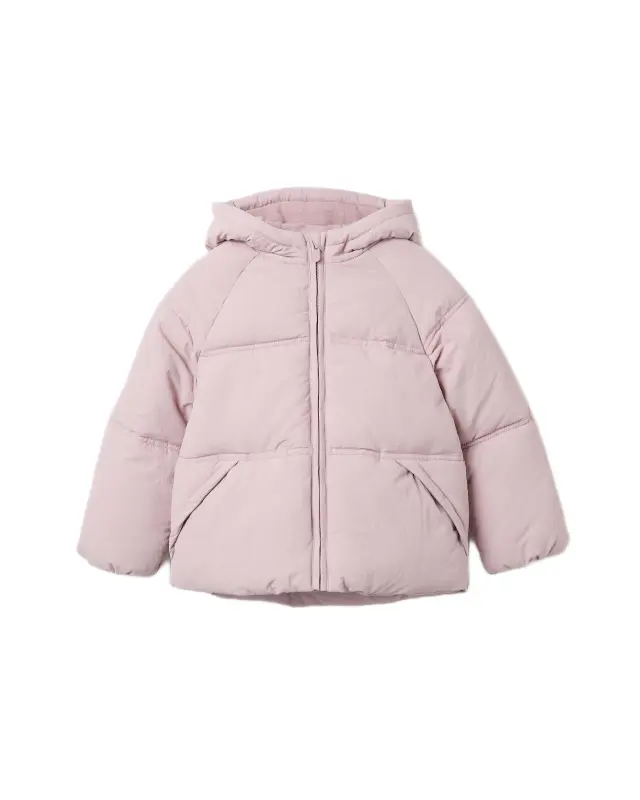 Zippy παιδικό καπιτονέ puffer μπουφάν με κουκούλα για κορίτσι ZKGAP0103_26001-1