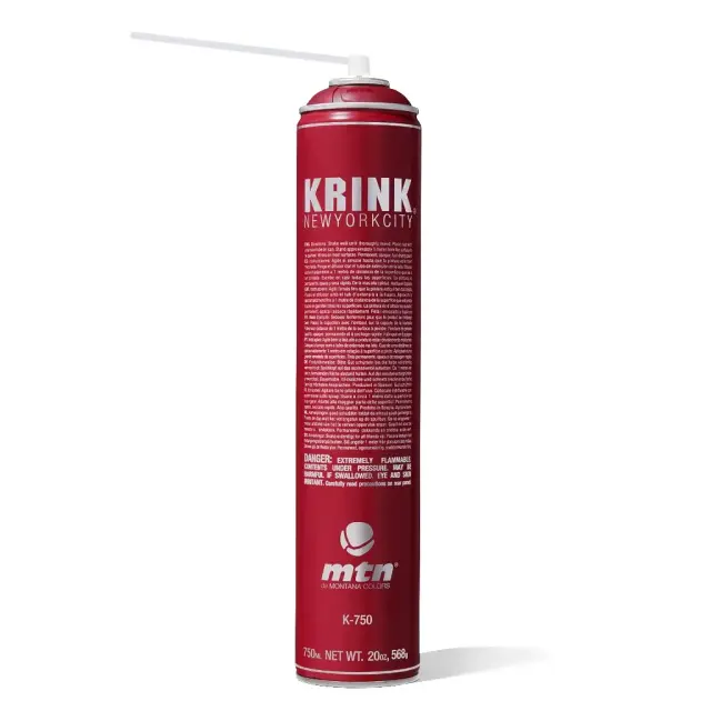 Krink K-750 Spray Paint 750ml K-750 Red
