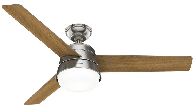 Hunter Finley 132 Brushed Nickel - Ανεμιστήρας Οροφής με Φωτιστικό 3