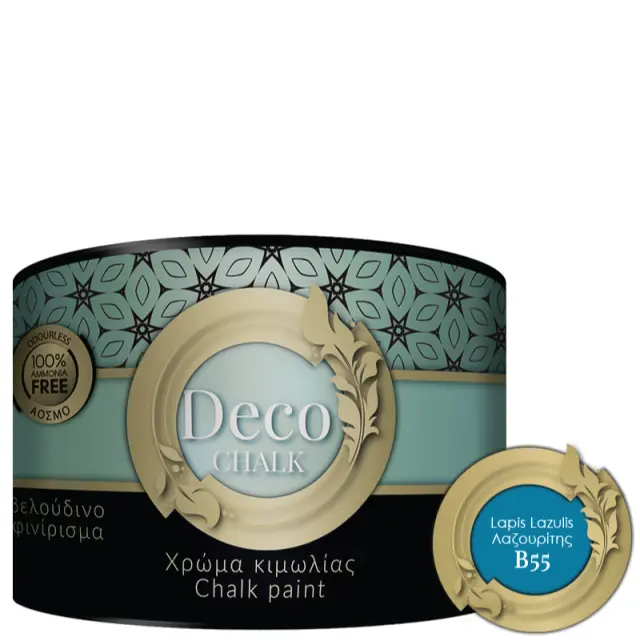 Χρώμα Κιμωλίας Deco Chalk Ματ B55 Lapis Lazulis 375ml