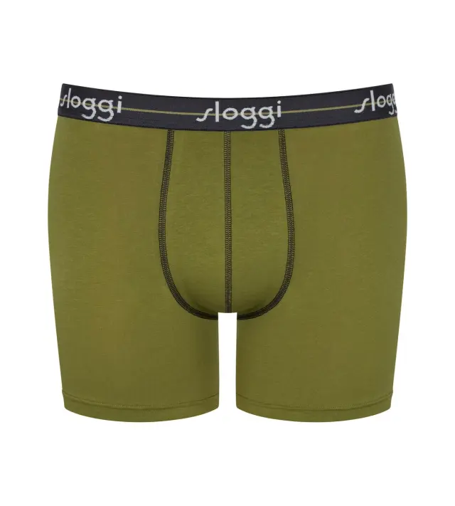 Sloggi Men Μακρυά Μποξεράκια Start Short Συνδυασμός Taupe 2-Pack 3