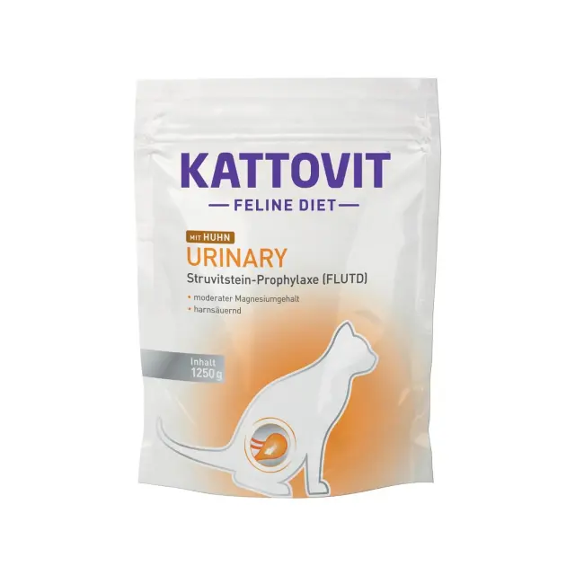Kattovit Urinary Chicken Ξηρά Τροφή Γάτας με Κοτόπουλο 1.25kg