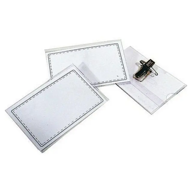 PVC Name Badge Holder 56x90 (Κονκάρδα Σεμιναρίων)