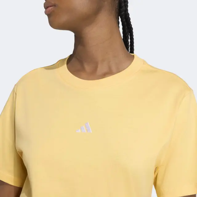 Adidas T-shirt Essentials Small Logo Seicta/White KC5247 - M 3