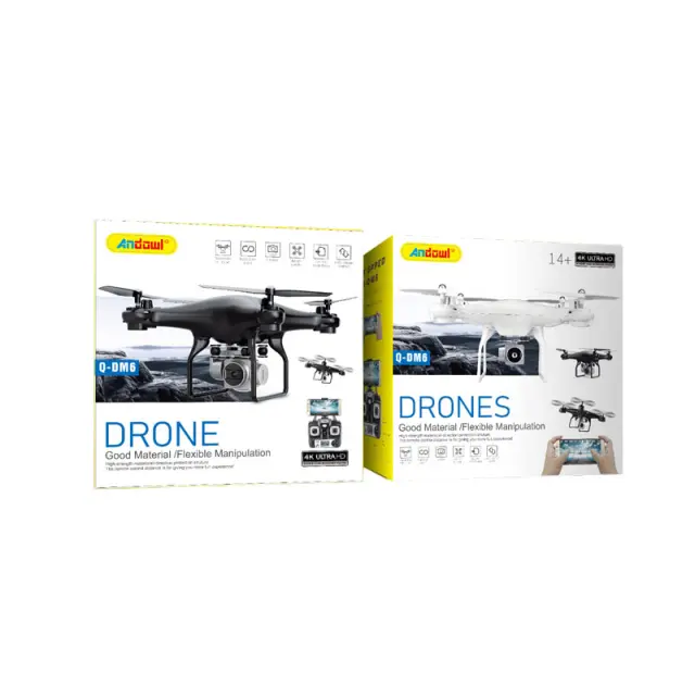 Andowl Επαγγελματικό Drone Λήψης & Εγγραφής 4Κ HD Q-DM6 - Drone HD Camera 075692 3