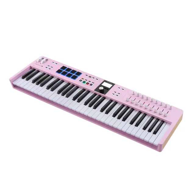 Arturia KeyLab Essential 61 MK3 Midi Keyboard Rose Quartz Ltd Έκδοση