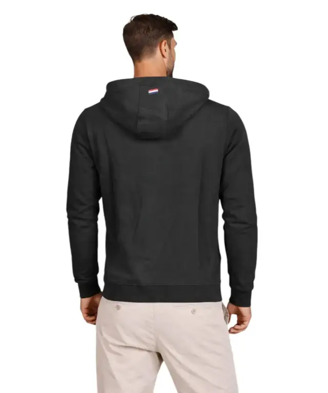 U.S. Polo Assn. - Ανδρική Φούτερ Ζακέτα με Κουκούλα και Τσέπες 63025-53223-199 Μαύρο - 2XL 2