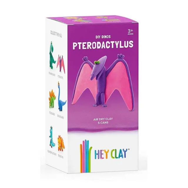 Hey Clay Κατασκευές από Πολύχρωμο Πηλό Pterodactylus (3+ ετών) 50135 3