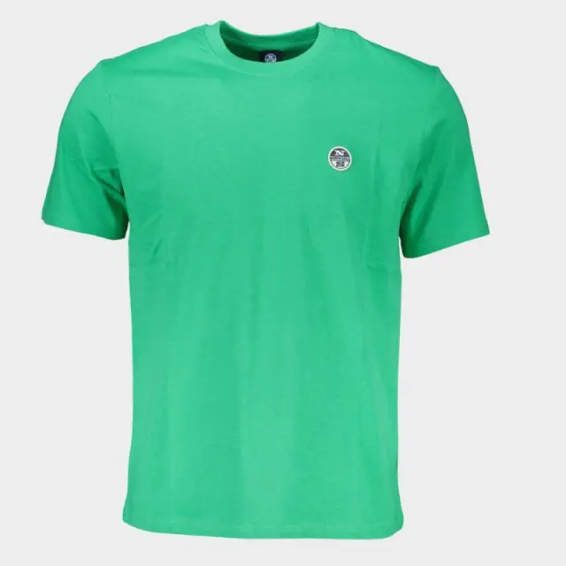 North Sails - Ανδρικό T-shirt Κοντομάνικο 902831-000-0409 Πράσινο - 2XL