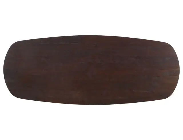 Τραπεζαρία Alore PTMD Luxury Living με διαστάσεις 200x100x77cm - Brown, Gold