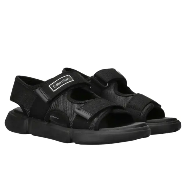 Παιδικά Πέδιλα Calvin Klein Αγόρι V3B2-83323-1564999 Μαύρα (30-40) Μαύρο - 31 2