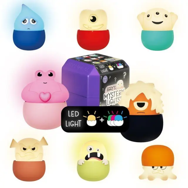 Mystery Box - EGGY'S Mystery Lights - Μίνι Φώτα για Συλλογή - Τέρατα Σειράς 2 2