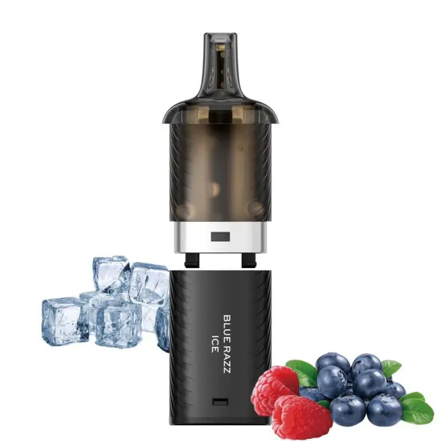 Vozol Vista Plug 20mg 2ml Prefilled Δεξαμενή + 10ml e liquid Blue Razz Ice