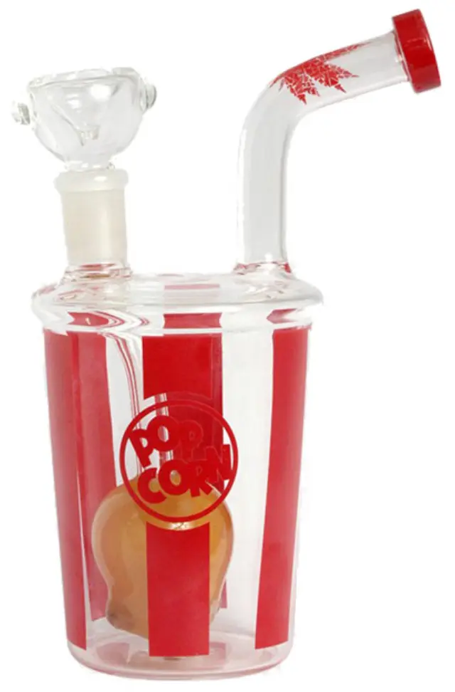 Γυάλινο Bong Popcorn 17cm