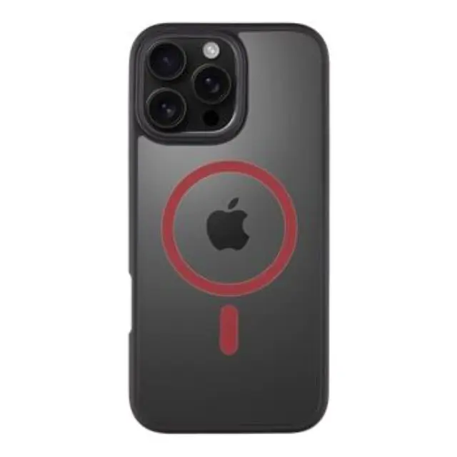 Tactical MagForce Hyperstealth 2.0 Cover for Apple iPhone 16 Pro Max Black/Red