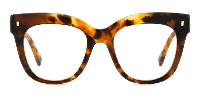 Dsquared2 Γυναικείος Κοκκάλινος Σκελετός Γυαλιών Cat Eye σε Καφέ Ταρταρούγα D2 0098 086 3