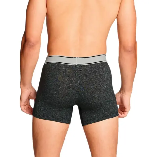 Levi's Ανδρικό Boxer Vintage Heather Brief Organic Cotton - Διπλό Πακέτο, Χρώμα Μαύρο - XL 3