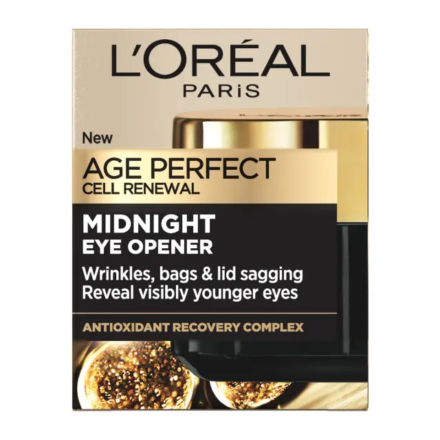 L'Oreal Paris Age Perfect Cell Renew Midnight Eye Cream Κρέμα Ματιών 15ml