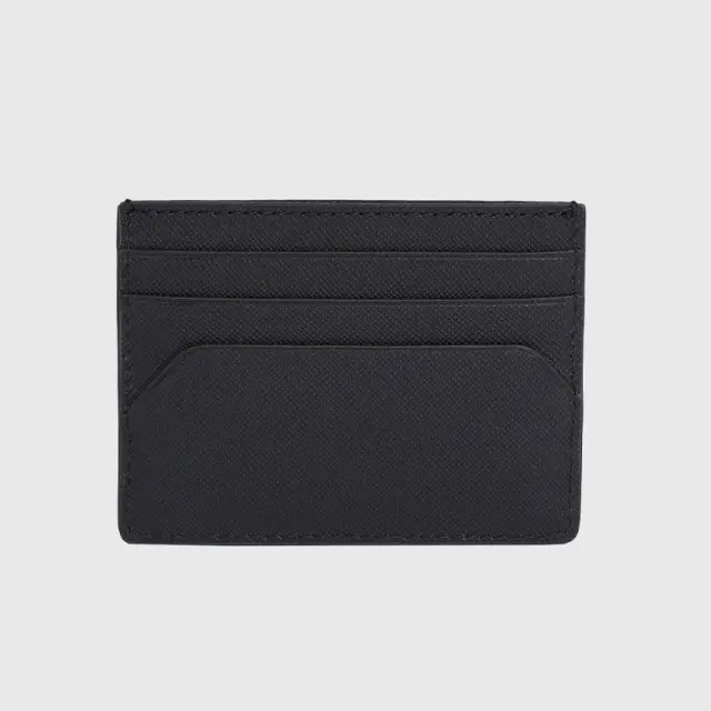 Tommy Hilfiger - Ανδρική θήκη καρτών Th Monotype cc Holder AM0AM10980-BDS Μαύρο 2