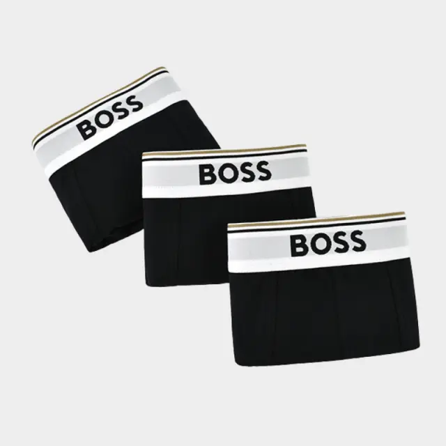 Μποξεράκια Boss 50475274TRUNK3PPOWER_NE994 Μαύρο - 2XL 3