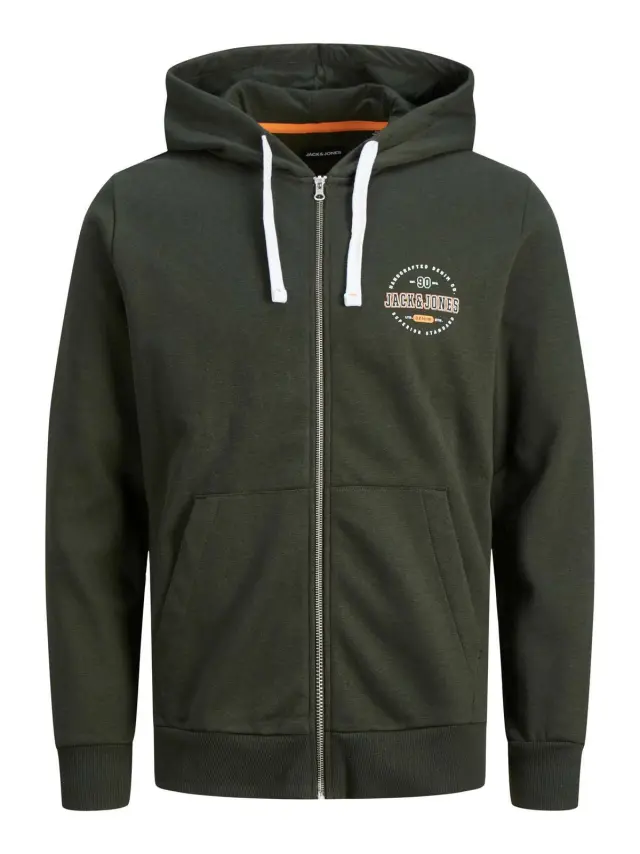 JJSTAMP ZIP HOOD SMALL Rosin