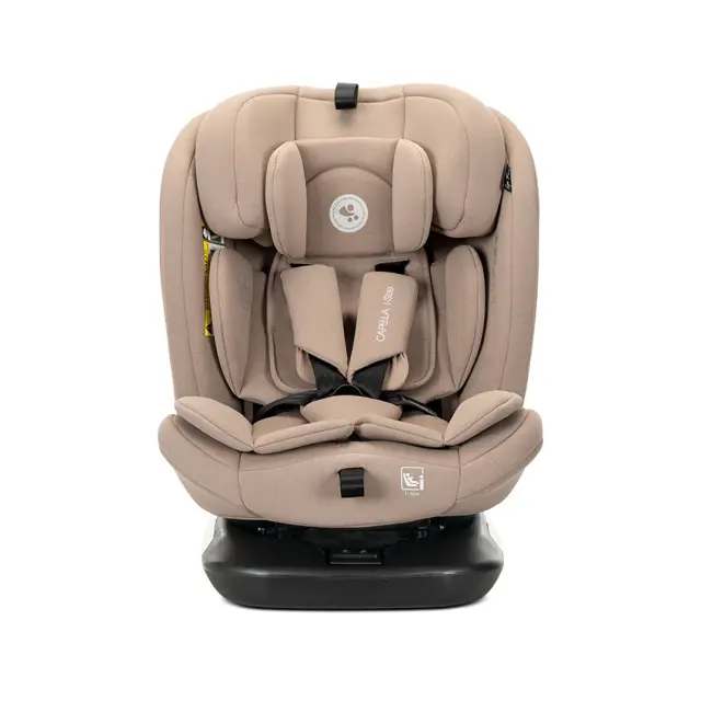 Lorelli Κάθισμα Αυτοκινήτου "CAPELLA" i-Size 40-150 CM ISOFIX, 360 Beige Μπεζ